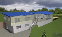 Cottage Renovation New Garage and Master bedroom extension