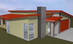 Family EcoHome on a very small section